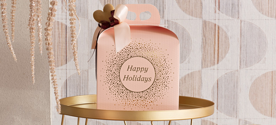 Cajas de Navidad - Happy Holidays